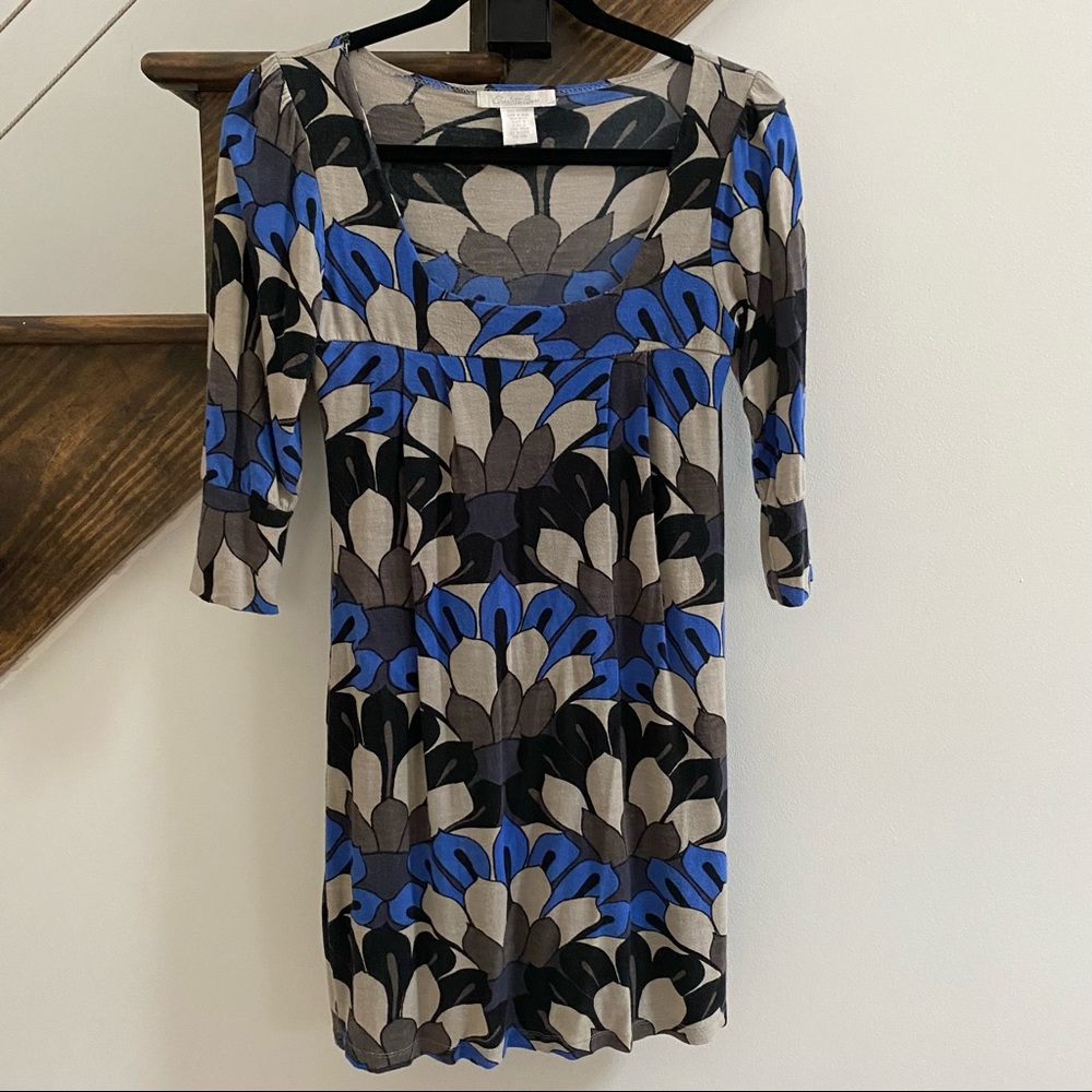 Charlotte Russe Allover Print Square Neck Dress